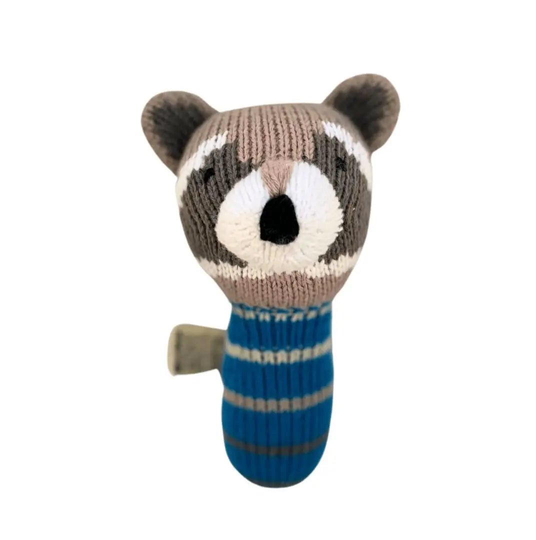 Finn + Emma mini rattle | ramsay the raccoon - 
