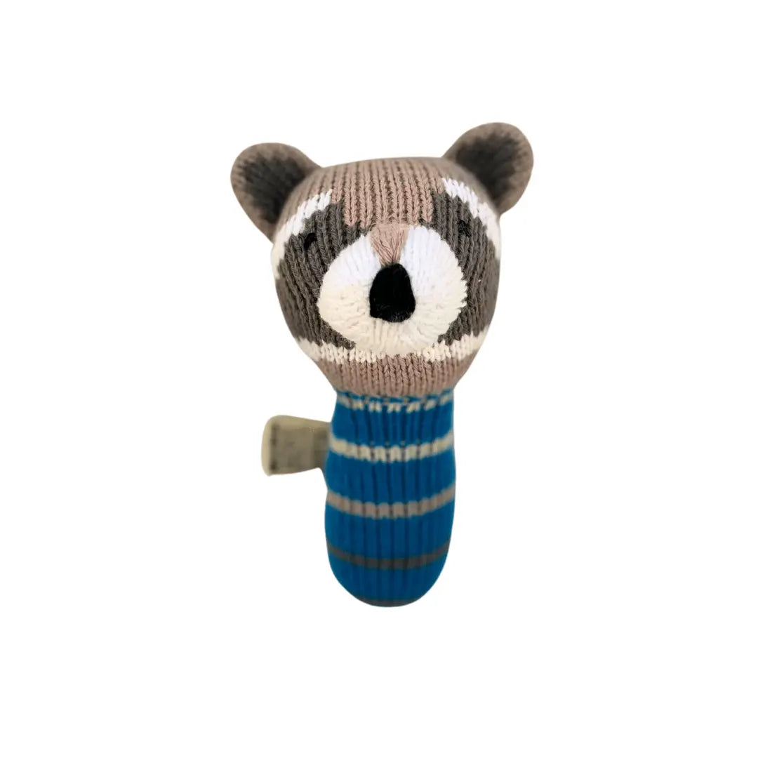 Finn + Emma mini rattle | ramsay the raccoon - 