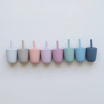 Little Joy Co. Mini Straw Cup - Silicone Straw Cup for Babies & Young Toddlers - 