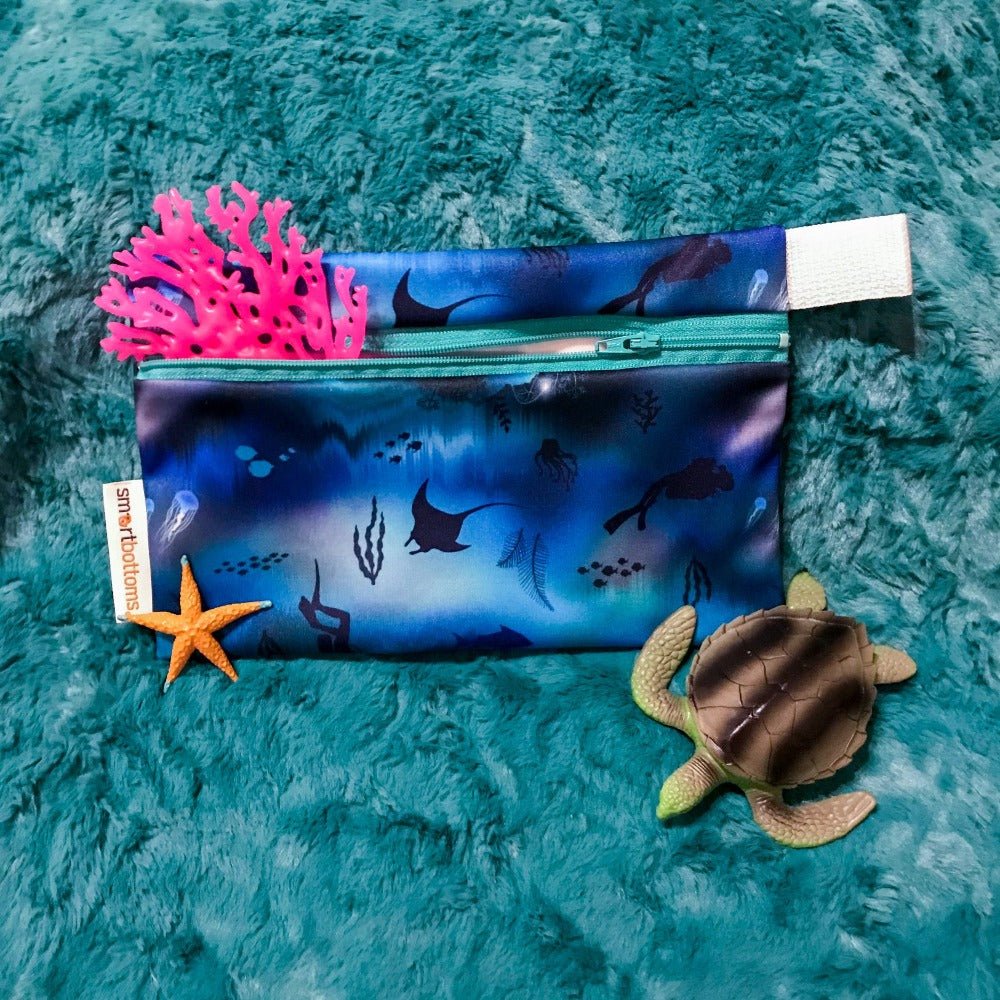 Smart Bottoms Mini Wet Bag - Abyss - 