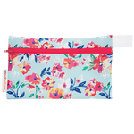 Smart Bottoms Mini Wet Bag - Aqua Floral - 