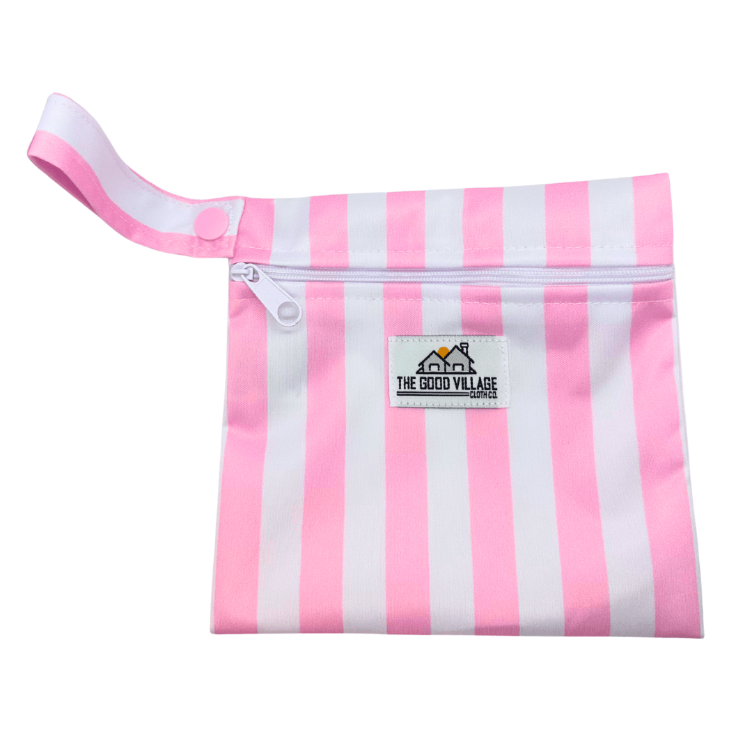 The Good Village Cloth Co. Mini Wetbags | Blush Breeze - 