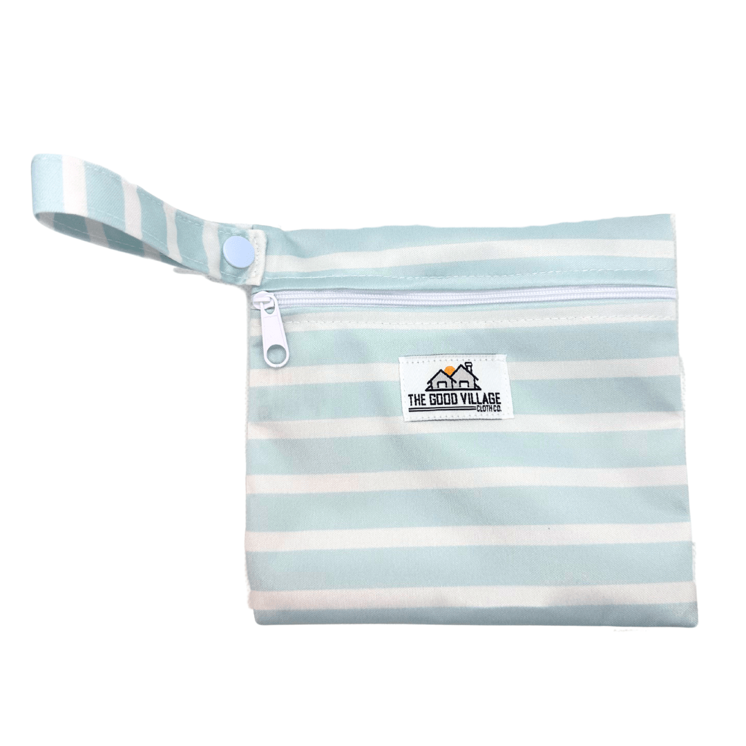 The Good Village Cloth Co. Mini Wetbags | Sailor's Breeze - 