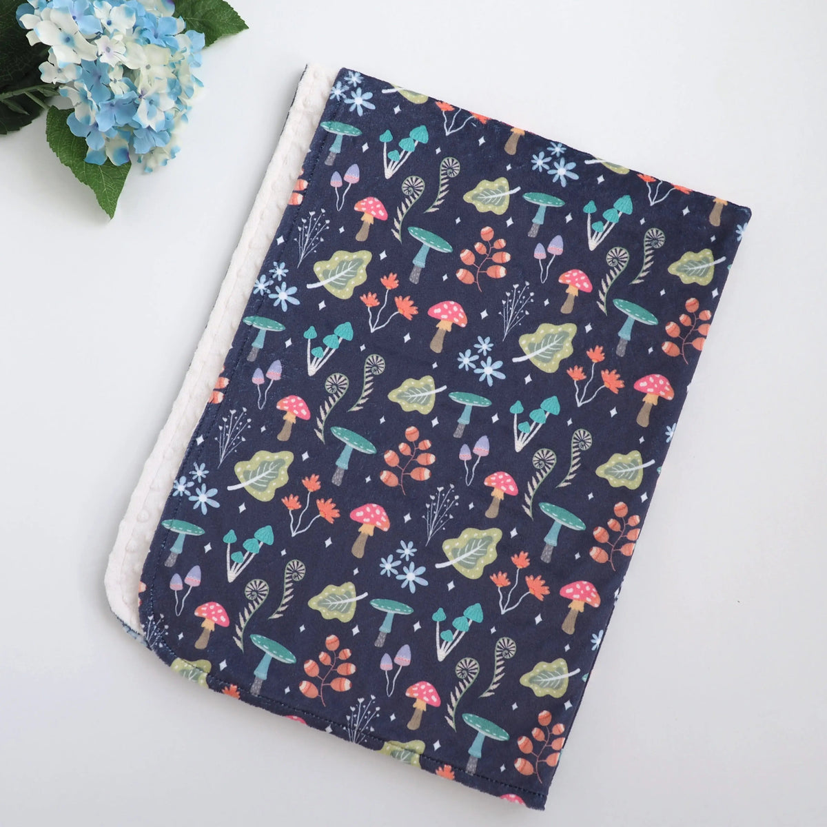 Minky Baby Blanket Magic Garden Honey Lemonade 