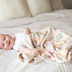 Honey Lemonade Minky Baby Blanket Noah's Ark - 