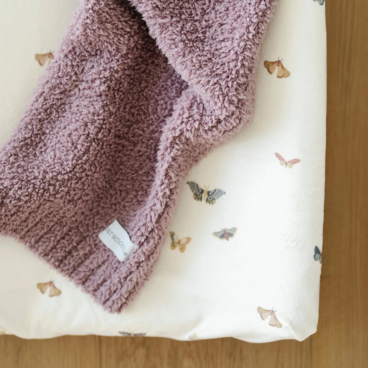 Saranoni MINKY STRETCH LUXE CRIB SHEETS - 