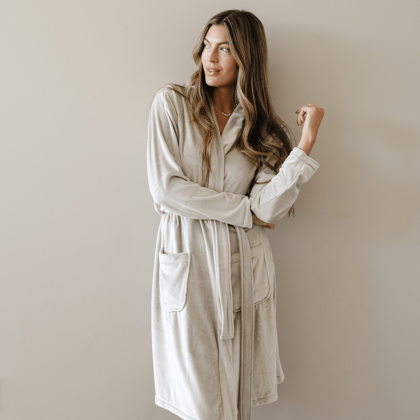Saranoni MINKY STRETCH LUXE ROBES - 