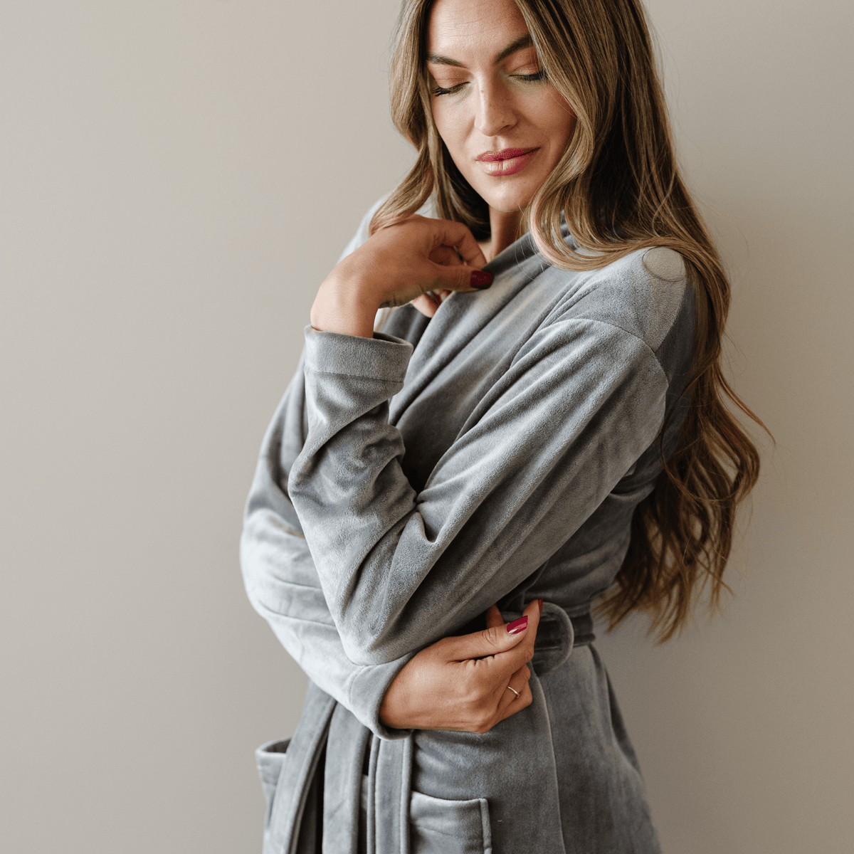 Saranoni MINKY STRETCH LUXE ROBES - 
