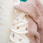 Saranoni MINKY STRETCH LUXE SWADDLE/BLANKET - 