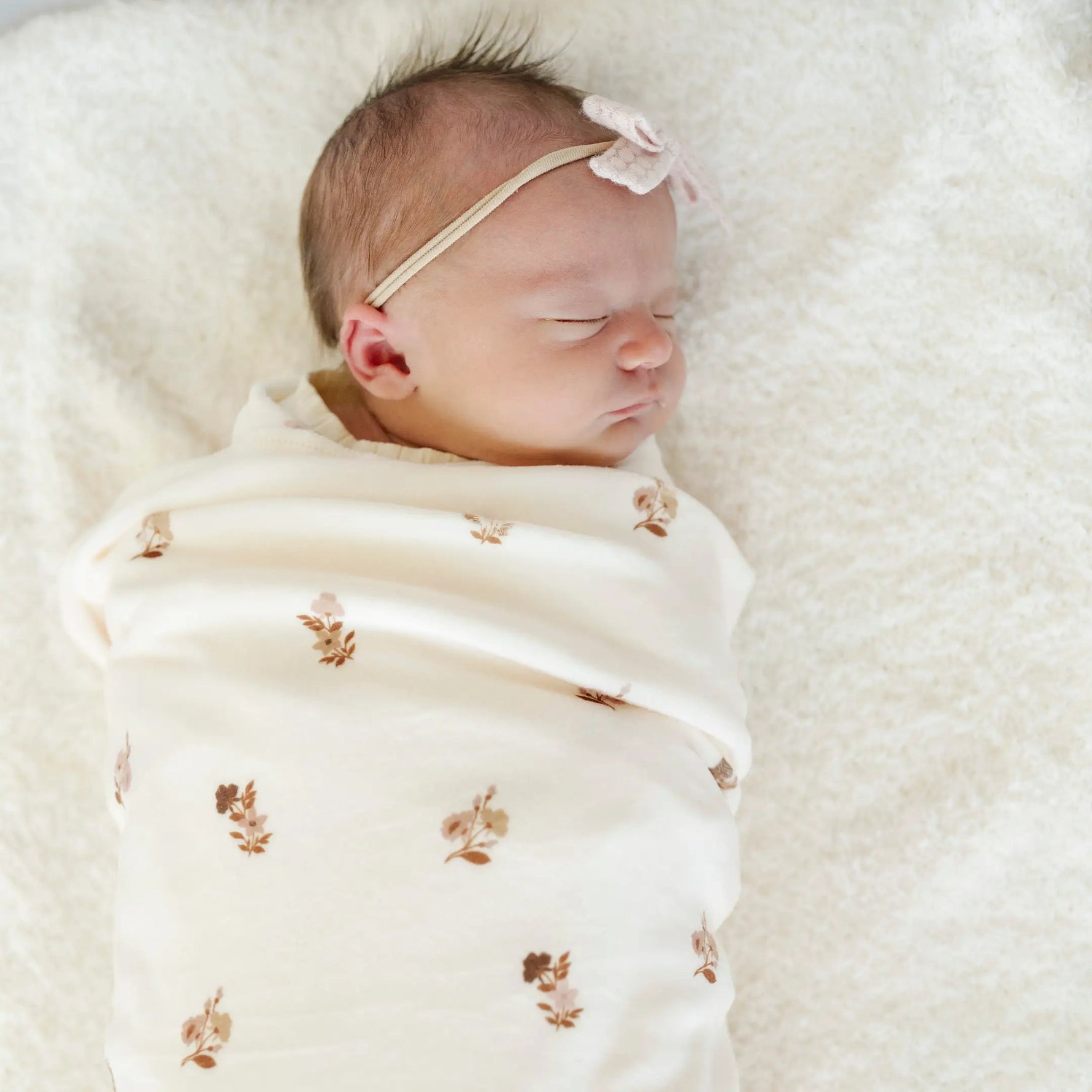 Saranoni MINKY STRETCH LUXE SWADDLE/BLANKET - 