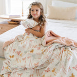 Saranoni Minky Lush XL baby blanket, luxurious and extra soft.