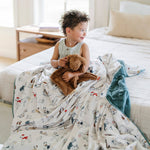Saranoni Minky Lush XL blanket, plush and cozy for baby.