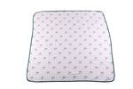 Newcastle Classics Mister Moose Cotton Muslin Blanket with Cozy Four - Layer Design for Babies - 