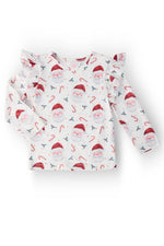 Mistletoe Magic L/S Ruffle Tee - Sleeve, Red, Baby & Toddler Clothing, Pink, Child | Everetts Place