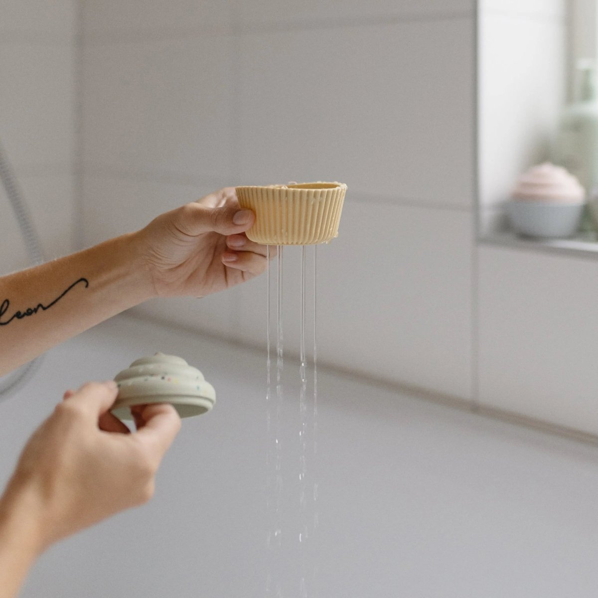 Mushie Mix And Match Cupcake Toy For Creative Play And Color Matching - Everetts Place Boutique - 