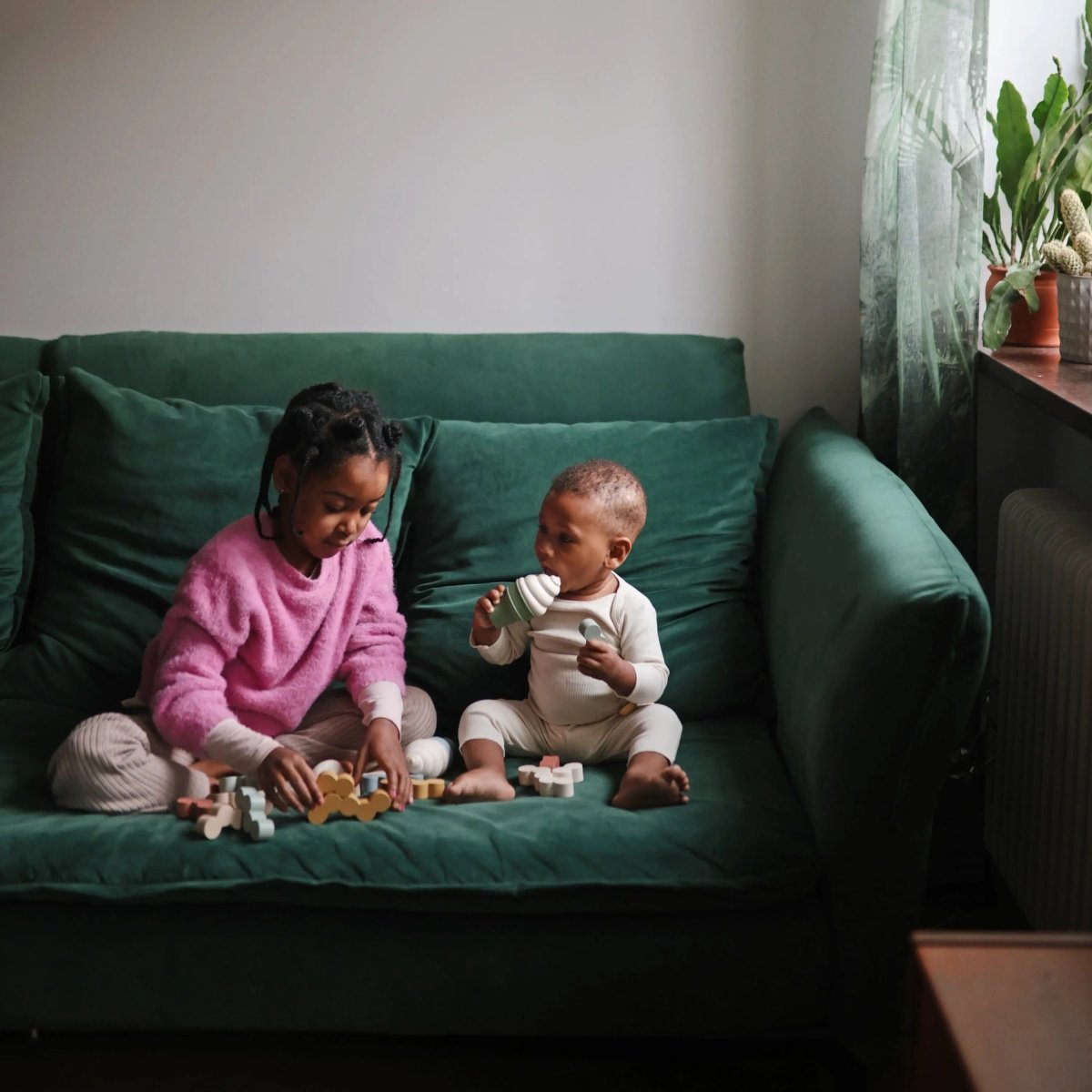 Mushie Mix And Match Ice Cream Toy Set For Kids Squeezable Silicone Playset - Everetts Place Boutique - 