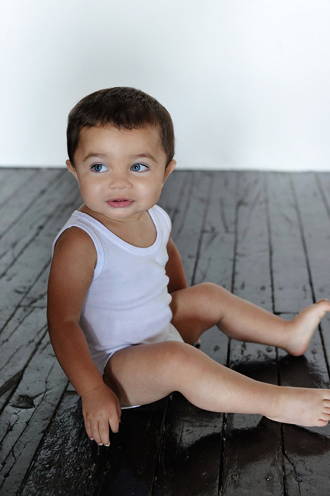 Feathers USA Baby One Piece Bodysuit Tagless Comfort Cotton For Babies by Feathers USA at Everetts Place