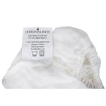 Modern Nursery organic muslin crib sheets set of 2.