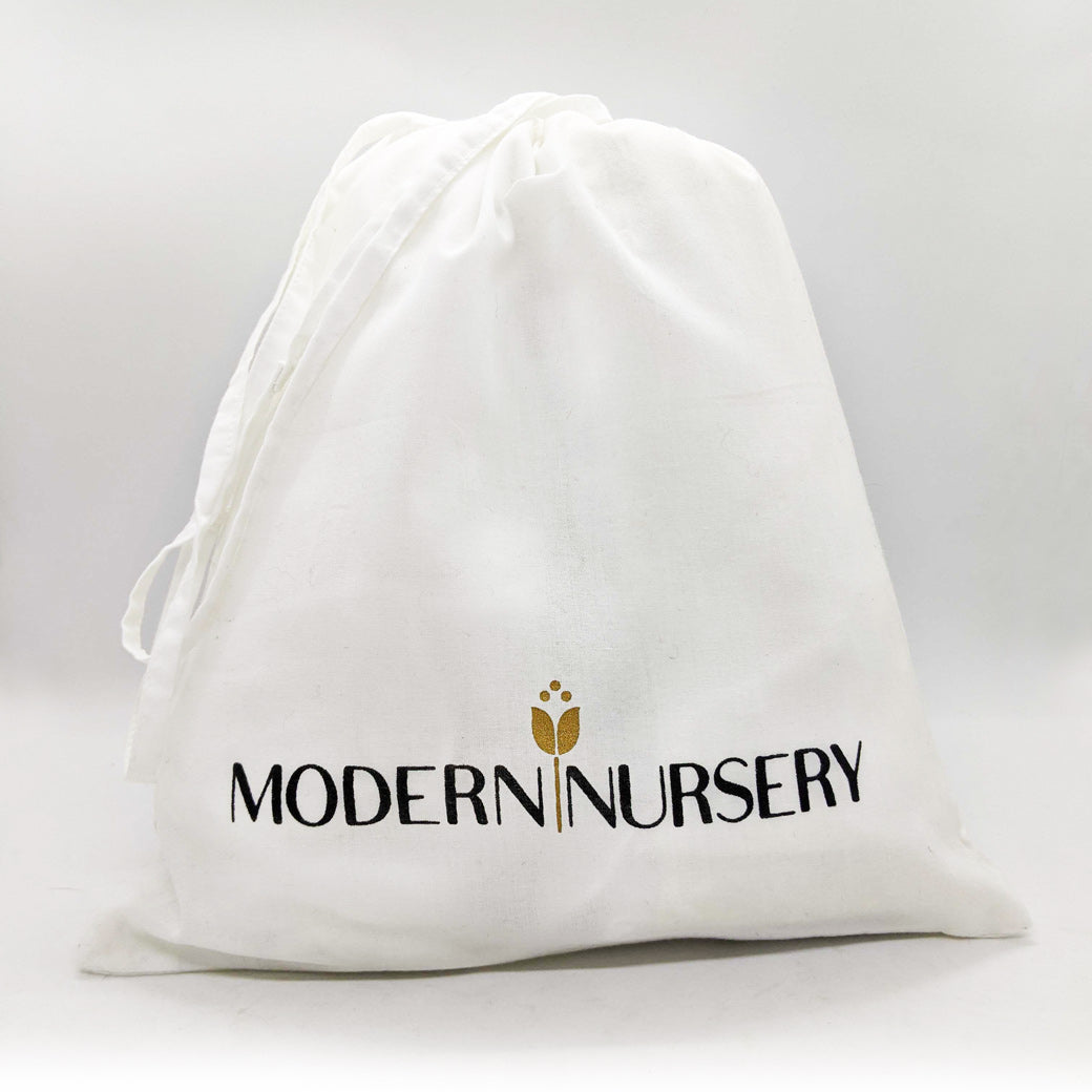 Modern Nursery organic muslin crib sheets, set of 2 for babies.