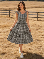Rylee Faith Designs Mommy & Me Adult Plaid Smocked DressEveretts Place