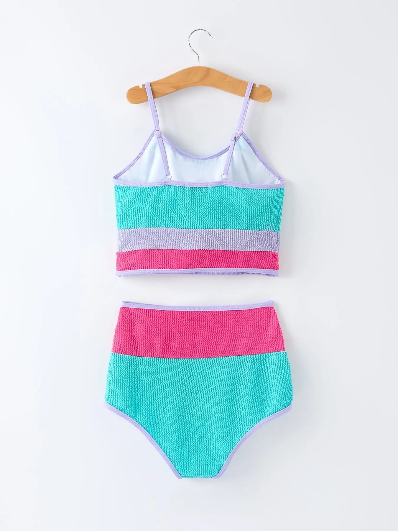 Rylee Faith Designs Mommy me "Blue and Red Stripes" Women's Swimsuit - 