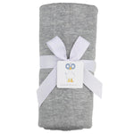 Goosewaddle® | Newborn Baby Blankets Toys Teethers Bibs & More Mommy & Me Knit Blanket Set - Gray - 