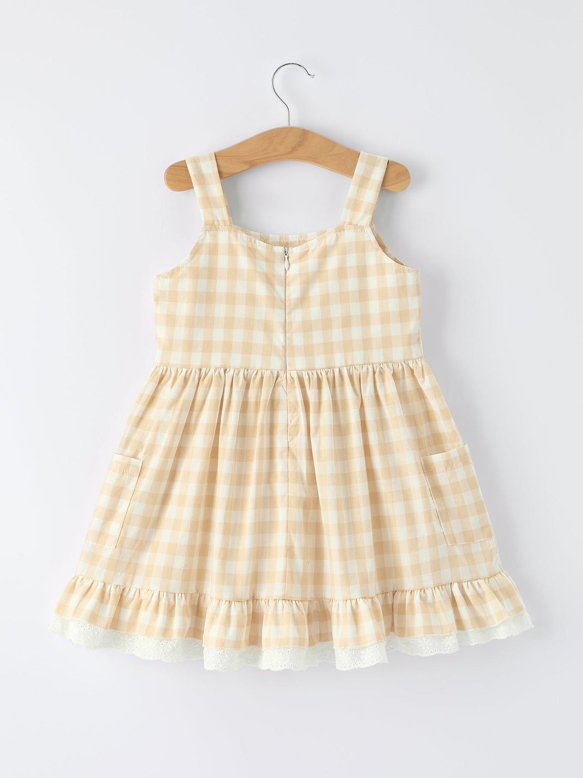 Rylee Faith Designs Mommy & Me Plaid Girl Dress With PocketEveretts Place