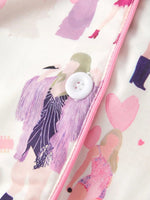 Rylee Faith Designs Mommy Me TS Printed Adult Pajamas Set - Everetts Place Boutique - 