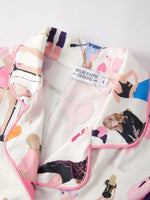 Rylee Faith Designs Mommy Me TS Printed Adult Pajamas Set - Everetts Place Boutique - 