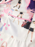 Rylee Faith Designs Mommy Me TS Printed Adult Pajamas Set - Everetts Place Boutique - 