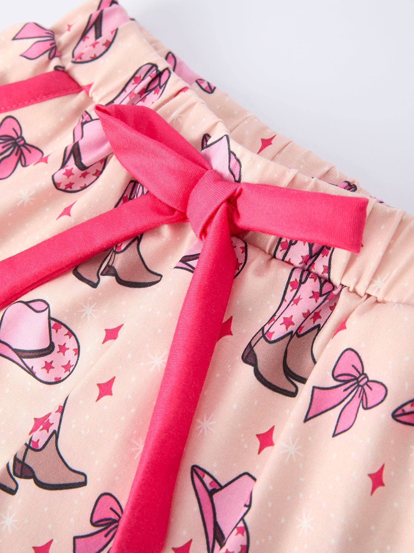 Rylee Faith Designs Mommy & Me Western Print Ruffle Pajama SetEveretts Place
