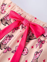Rylee Faith Designs Mommy & Me Western Print Ruffle Pajama SetEveretts Place