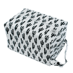 Texas Tushies Monochrome Cacti Diaper Pod Water Resistant for Stylish Parents - 