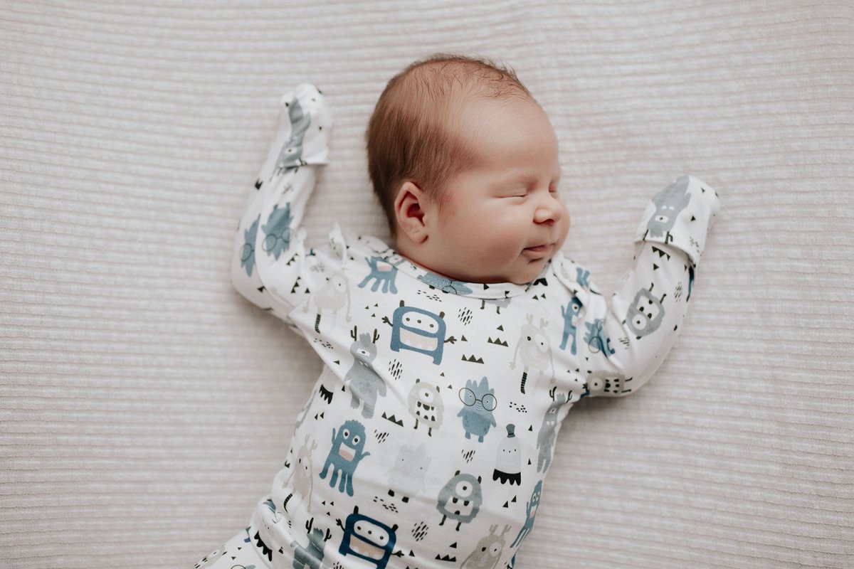 Three Little Tots Monster Jammies - 