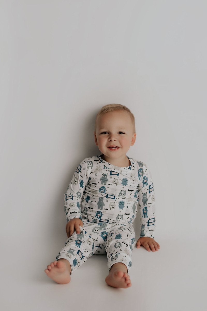 Three Little Tots Monster Jammies - 