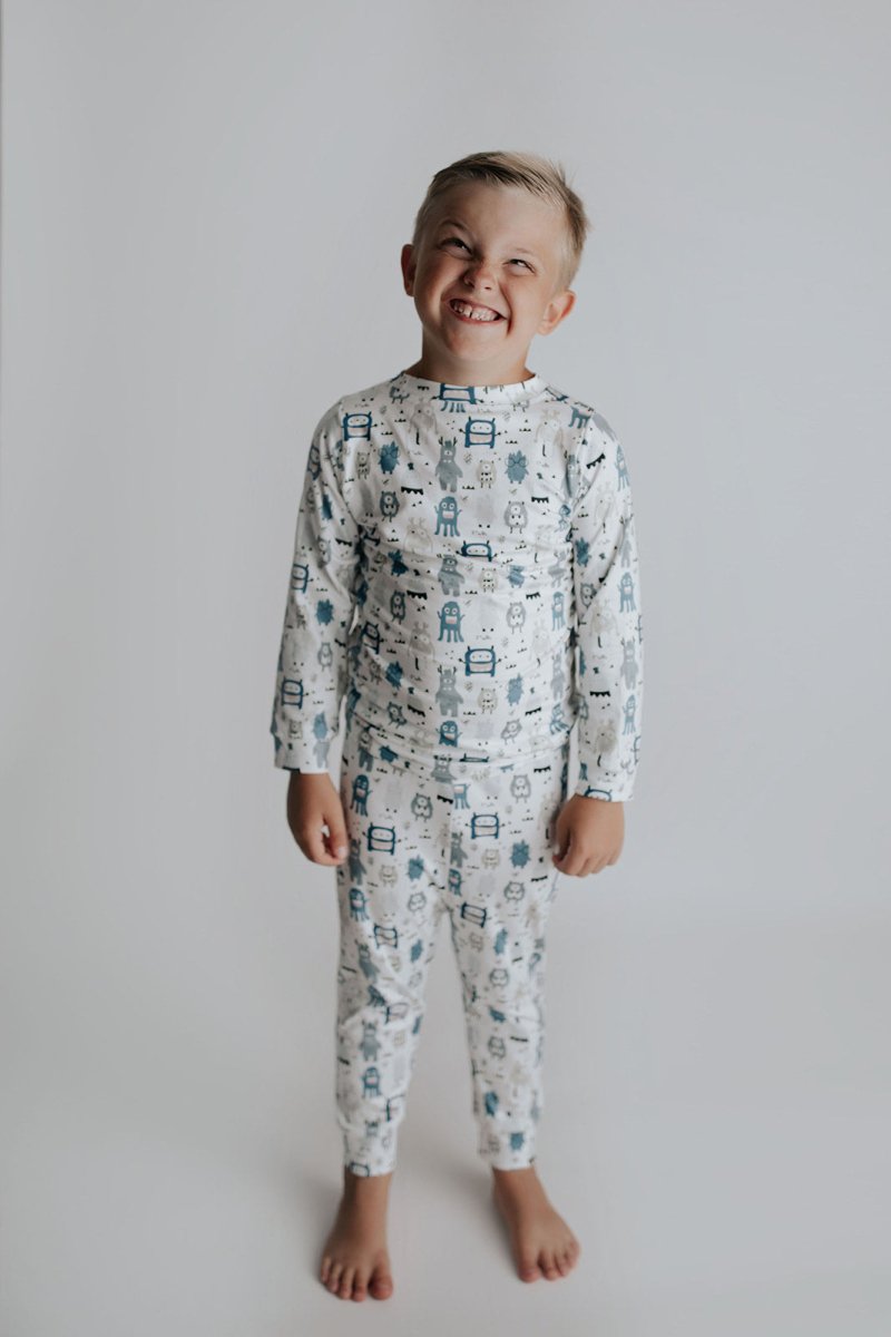 Three Little Tots Monster Jammies - 