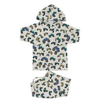 Sweet Bamboo Monster Mash Hooded Jogger Set - 