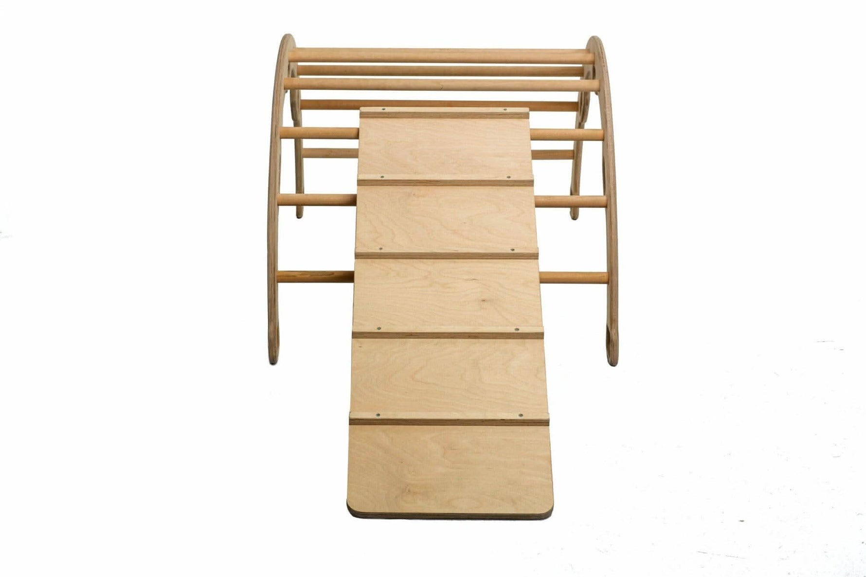 Montessori Arch Rocker with Ramp and Pillow by Kidodido