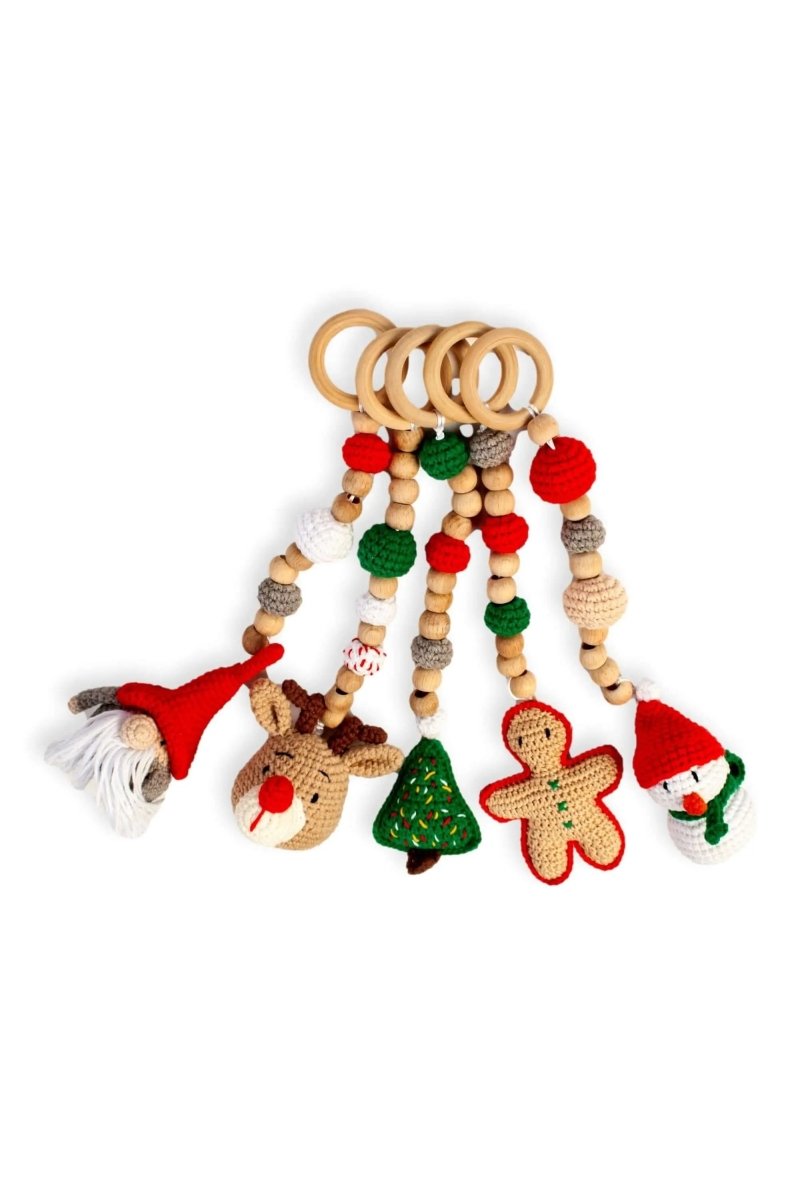 Kidodido Montessori Baby Gym With Hanging Toys Wooden Play Gym - Everetts Place Boutique - 