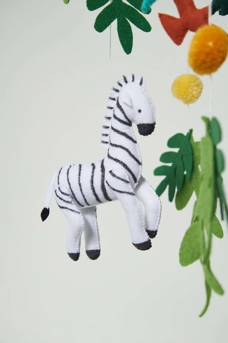 Kidodido Montessori Baby Mobile Set Beech Wood Toys With Animals - Everetts Place Boutique - 