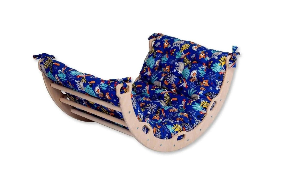 Kidodido Montessori Climber Set Arch Rocker Ramp And Toddler Pillow - Everetts Place Boutique - 