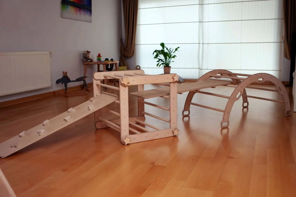 Kidodido Montessori Climber Set Six Pieces Indoor Playground Kids - Everetts Place Boutique - 