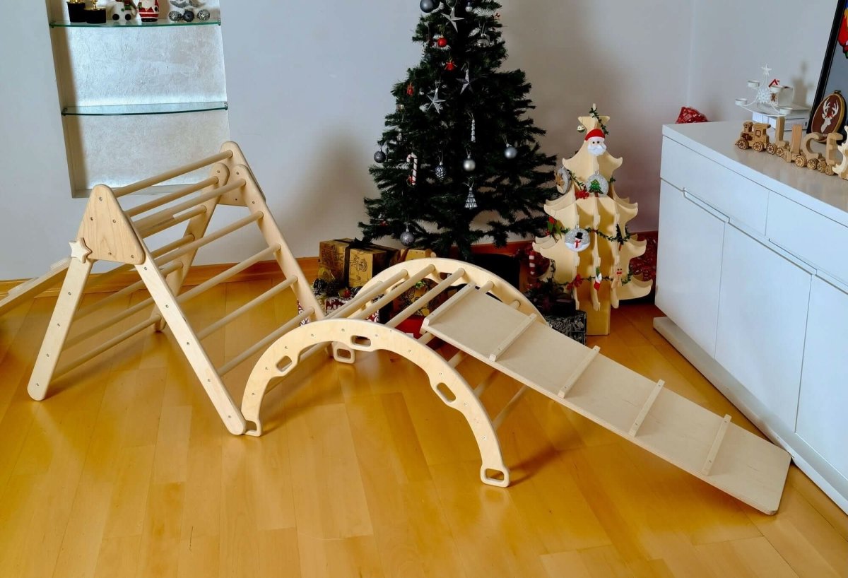 Kidodido Montessori Climbing Set 5 Pieces Indoor Playset For Kids - Everetts Place Boutique - 