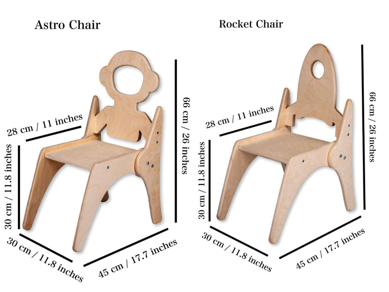 Montessori Table and Chair Set - Everetts Place: Online Boutique - Furniture