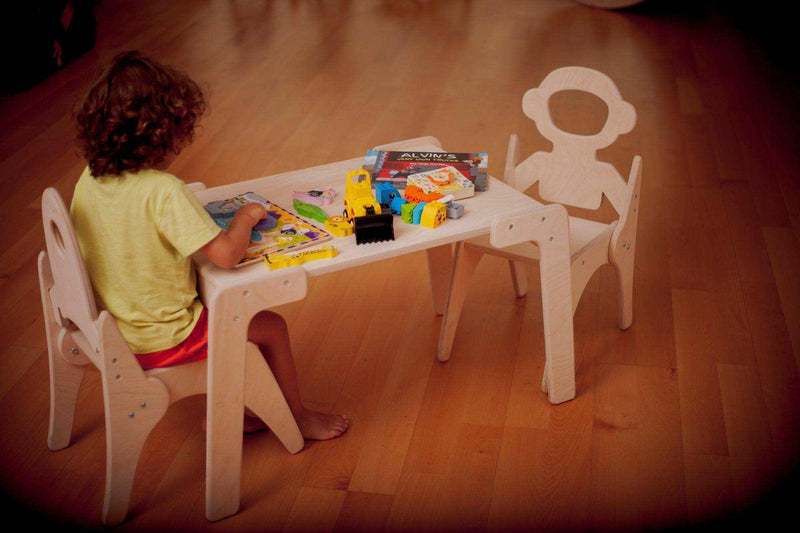 Montessori Table and Chair Set - Everetts Place: Online Boutique - Furniture