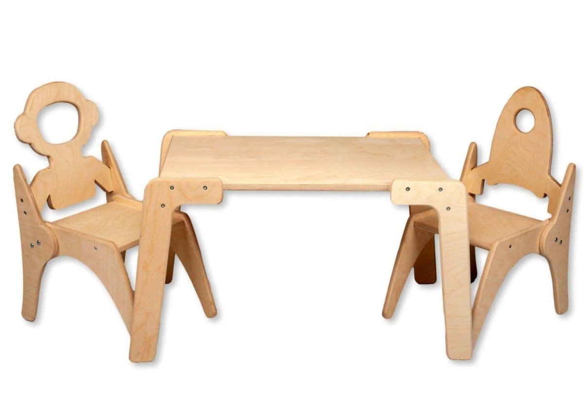 Kidodido Montessori Table And Chair Set For Kids By Kidodido - Everetts Place Boutique - 
