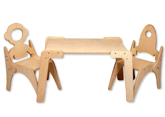 Montessori Table And Chair Set For Kids By Kidodido Kidodido Everetts Place: Online Boutique