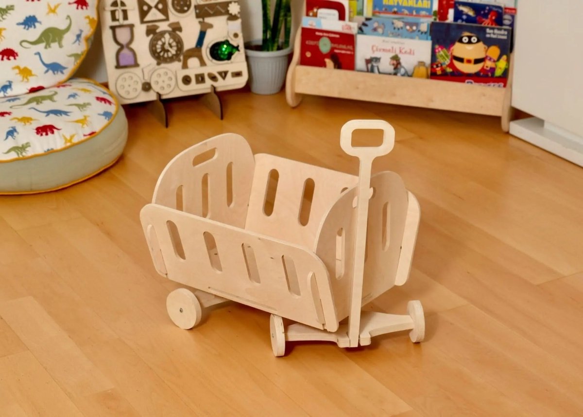 Kidodido Montessori Toy Storage Chest Eco Friendly Nursery Playroom - Everetts Place Boutique - 