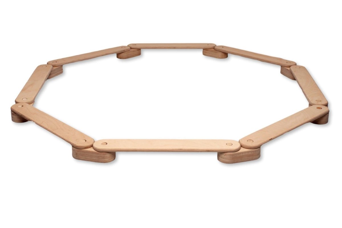 Kidodido Montessori Wooden Balance Beam Set Toddler Gift Birch Wood - Everetts Place Boutique - 