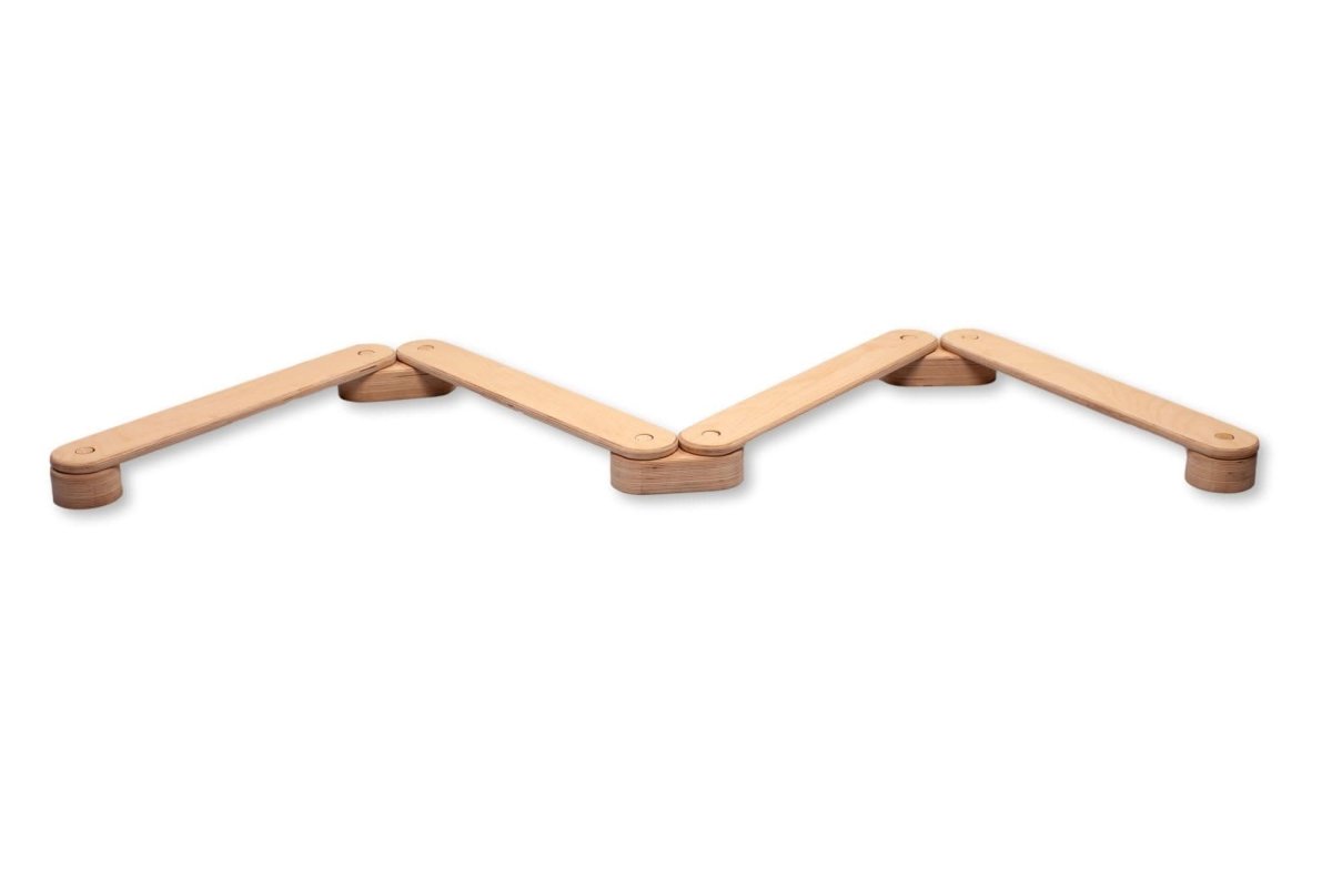 Kidodido Montessori Wooden Balance Beam Set Toddler Gift Birch Wood - Everetts Place Boutique - 